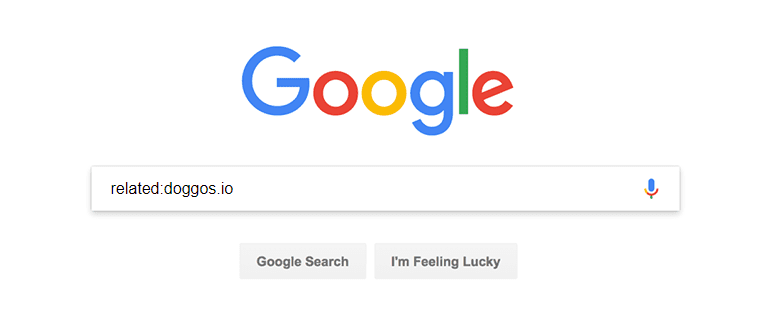 मिलते-जुलते कीवर्ड के साथ Google Search का स्क्रीनशॉट